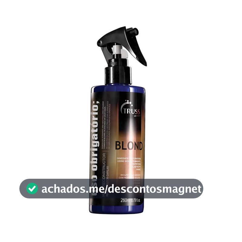 Truss Reconstrutor Capilar Blond Uso Obrigatório