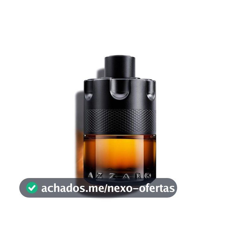 Azzaro The Most Wanted Parfum, Perfume Masculino Fougère Ambarado Especiado, Fragrância Intensa e Magnética com Gengibre Vermelho e Baunilha Bourbon Sustentável, 50ml