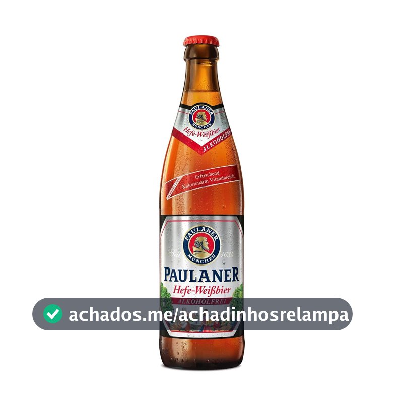 Cerveja Alem Paulaner Hefe Nao Alcoolica Paulaner Cerveja - Packs de Craft Beer 500 ml