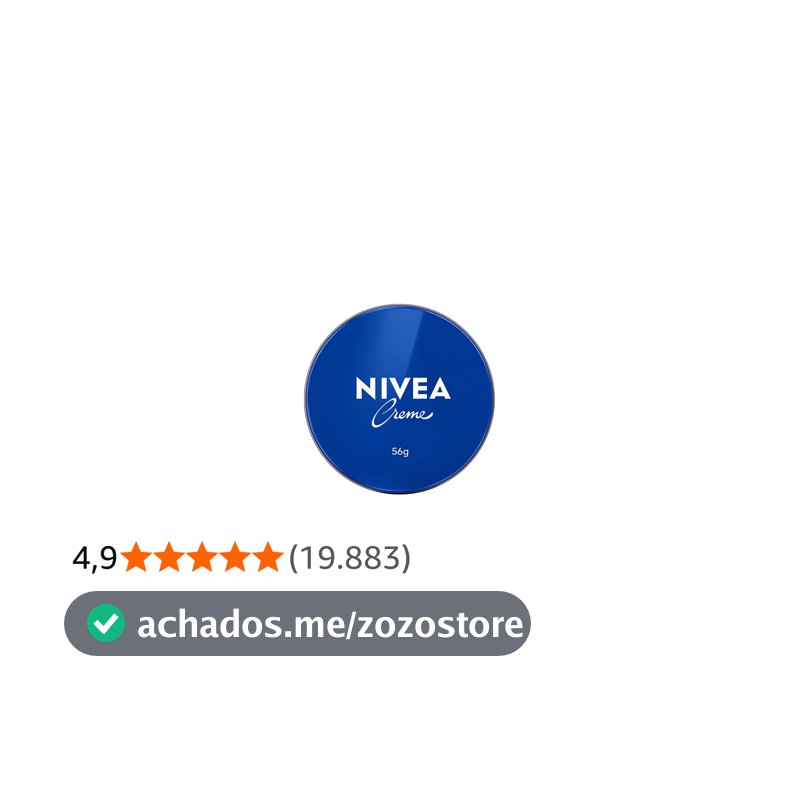 NIVEA Creme Hidratante Lata 56g, Hidratação Profunda 24h, Corporal, Uso Diário, Multibenefícios, Todas as Peles
