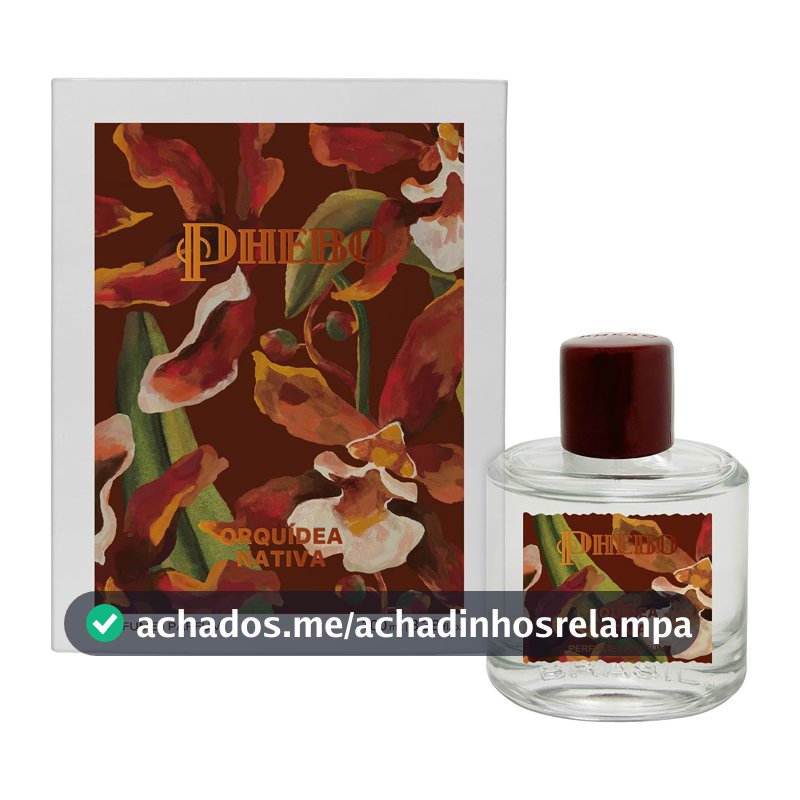 Phebo Biblioteca Olfativa Perfume Orquídea Nativa 100ml