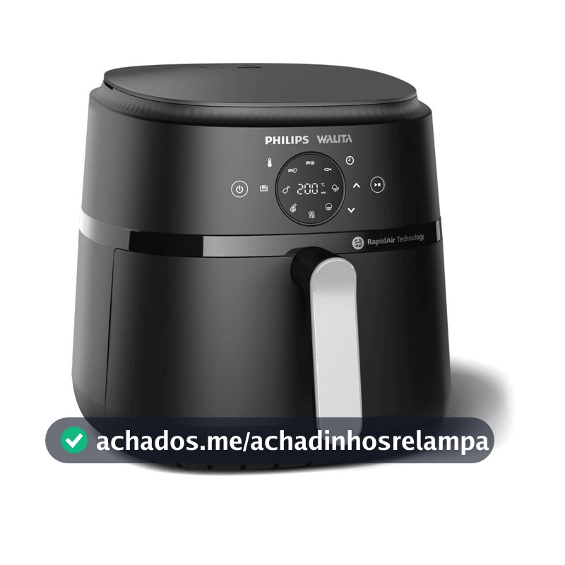 Fritadeira Air Fryer Digital Philips Walita 6,2L 220V NA239