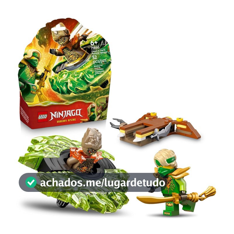 LEGO NINJAGO Lloyd vs. Monstro da Terra, Brinquedo de Batalha 71850