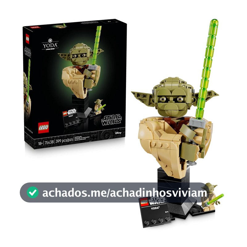 LEGO Star Wars Busto de Yoda™ 75438 (399 Peças)