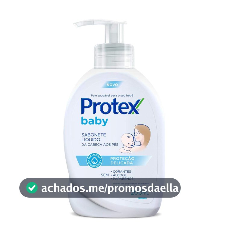 Protex Baby Delicate Care Sabonete Líquido Infantil, 200ml