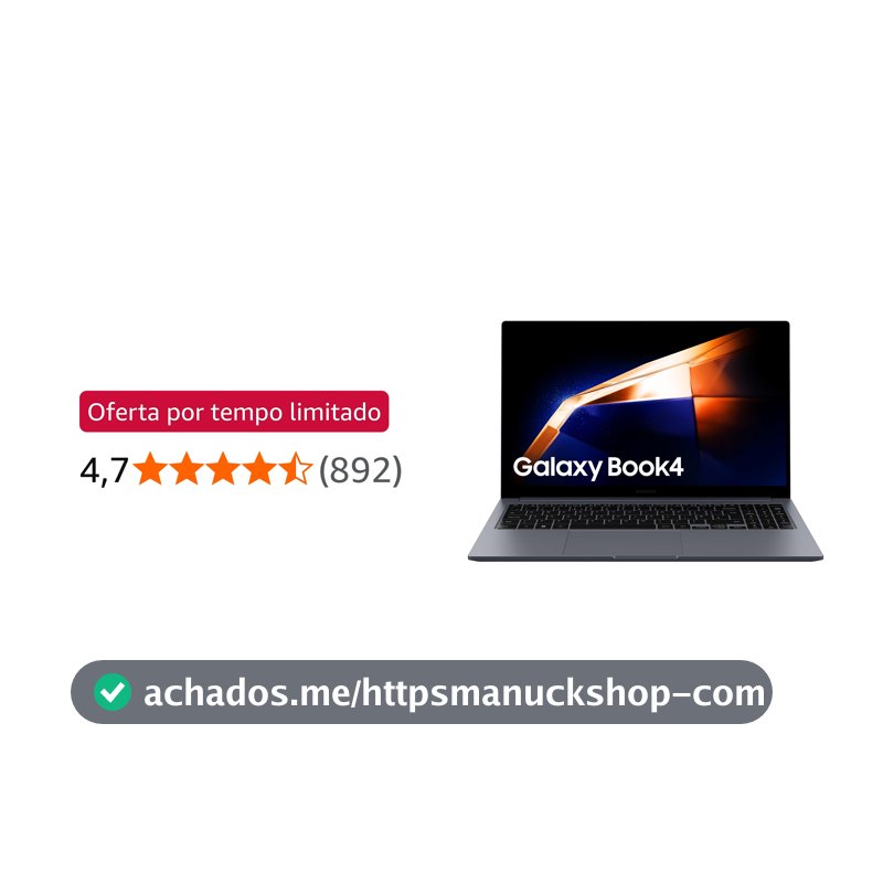 Samsung Galaxy Book4 Intel® Core™ i3-1315U, Windows 11 Home, 8GB, 256GB SSD, UHD Graphics, 15.6'' Full HD LED, 1.55kg.