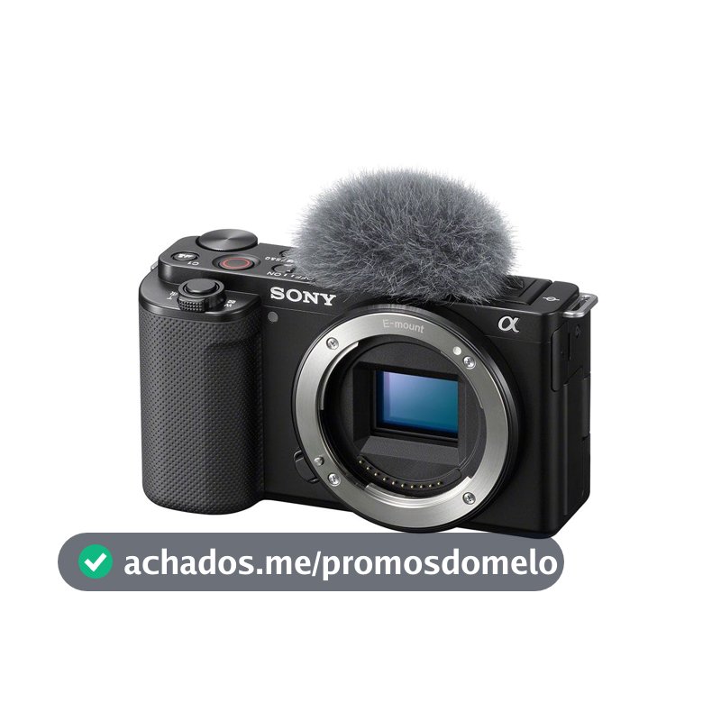 Câmera Sony ZV-E10 Mirrorless 4K (Corpo)