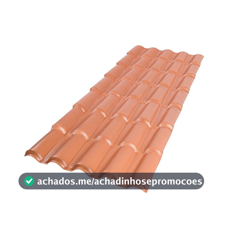 Telha Colonial Pvc 2,30 Cm X 5 Ondas 5 Peça(s) -