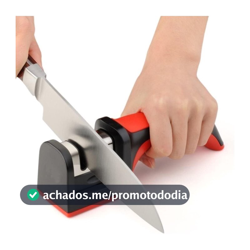 Amolador Afiador De Facas 3 Afiações Linha Profissional Sq