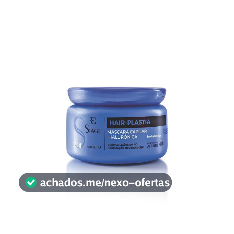 Eudora Siàge Hair-Plastia Máscara Capilar 250g