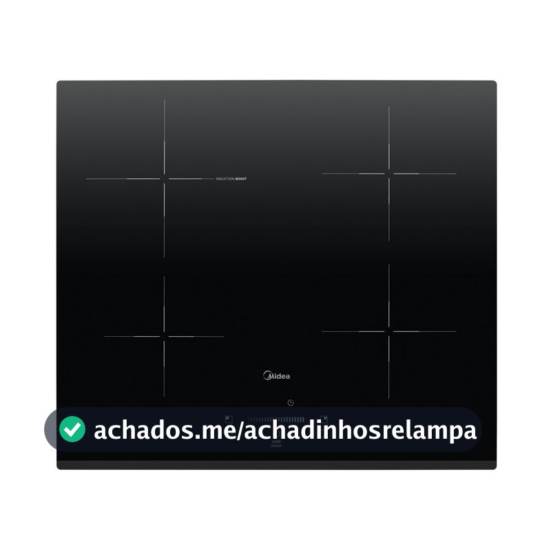 Cooktop 4 Bocas De Indução Midea Built In Even Pro