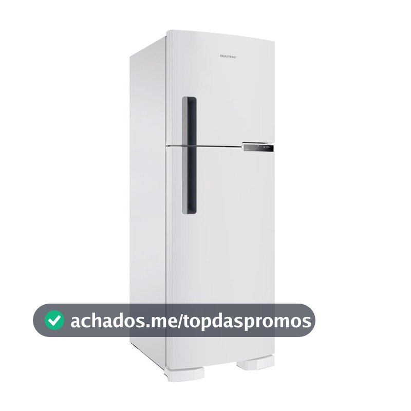 Refrigerador 375L 2 Portas Frost Free 220 Volts, Branco, Brastemp