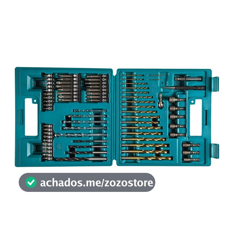 Makita Conjunto de brocas e parafusos métricos B-49373 75 PC
