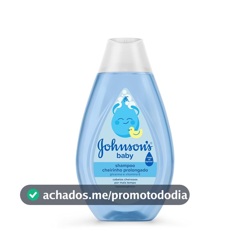 Shampoo Johnson's Baby Cheirinho Prolongado, 400ml
