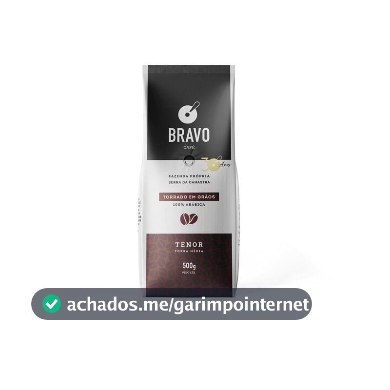 Bravo Café Tenor em Grãos 500G