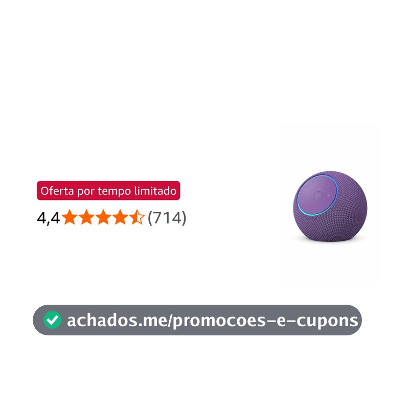 Amazon Echo Dot Max (Geração mais recente), smart speaker com Alexa, som envolvente e hub de casa inteligente integrado, ideal para sua sala de estar, Cor Roxa, com Acesso Antecipado à Alexa+