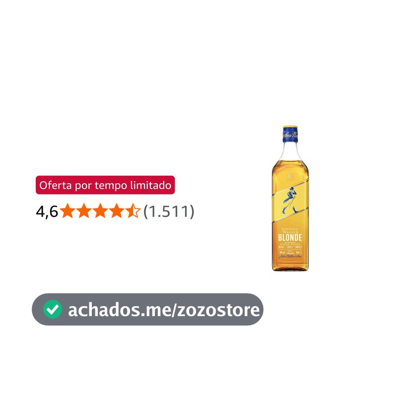 Whisky Johnnie Walker Blonde 750ml