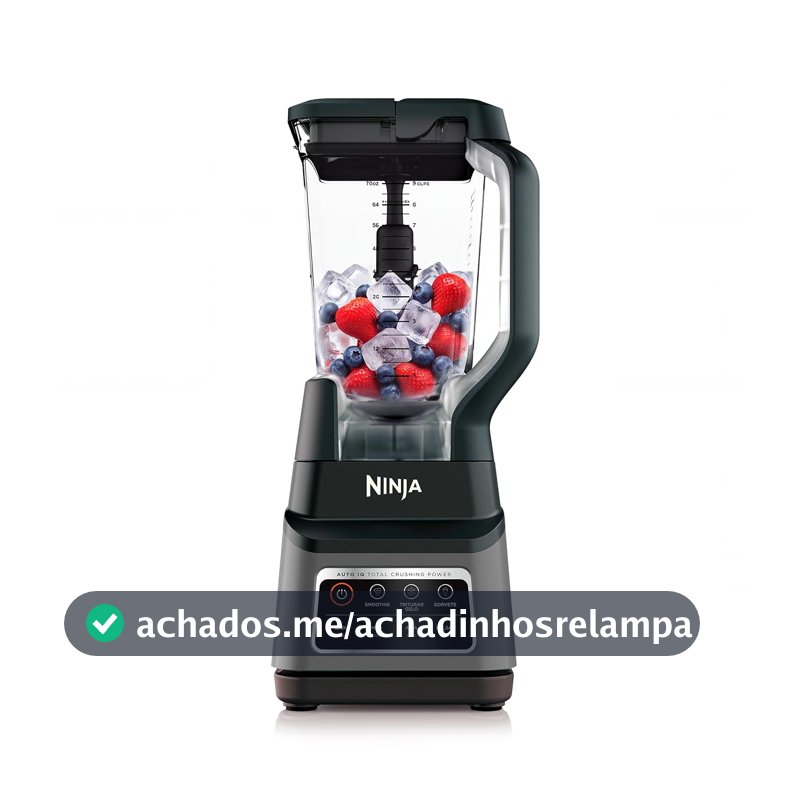 Ninja, Liquidificador, Standalone, 3 Lâminas para Maior Trituração, 110V