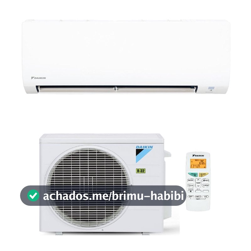 Ar-Condicionado Split HW Inverter Daikin Full 12.000 BTUs R-32 Só Frio 220V