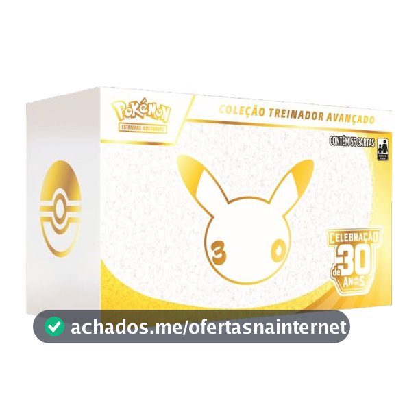 Pokémon TCG: 30th Celebration - Advanced Trainer Box PT-BR