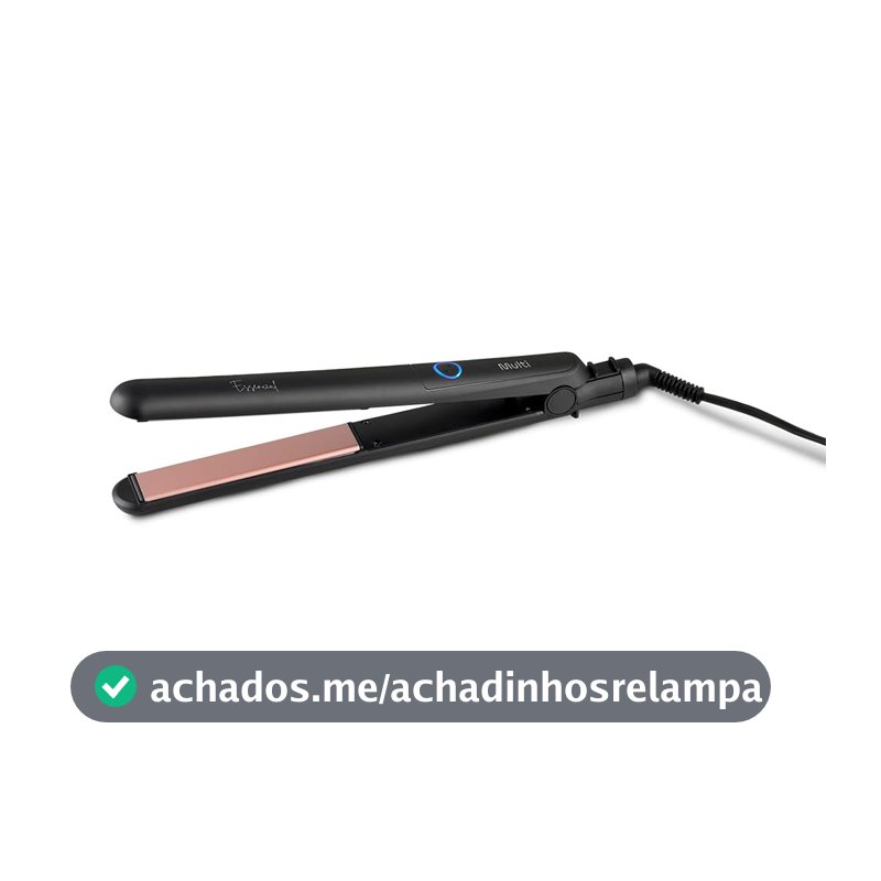 Prancha Modeladora Multi Essencial 40W Bivolt Alisa e Modela até 200°C Cabo 360° Trava de Segurança - EB401