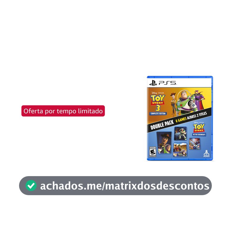 Toy Story: Retro Roundup! + Toy Story 3 Complete Edition Double Pack PlayStation 5