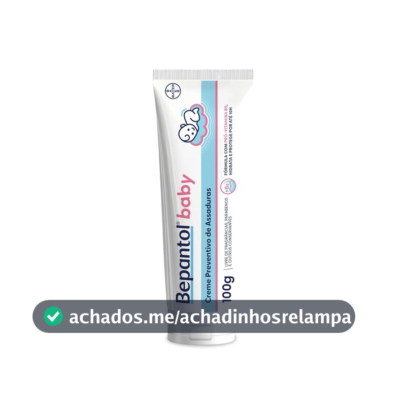 Bepantol Baby Pomada Assadura Bebe, Hipoalergênica, 100g