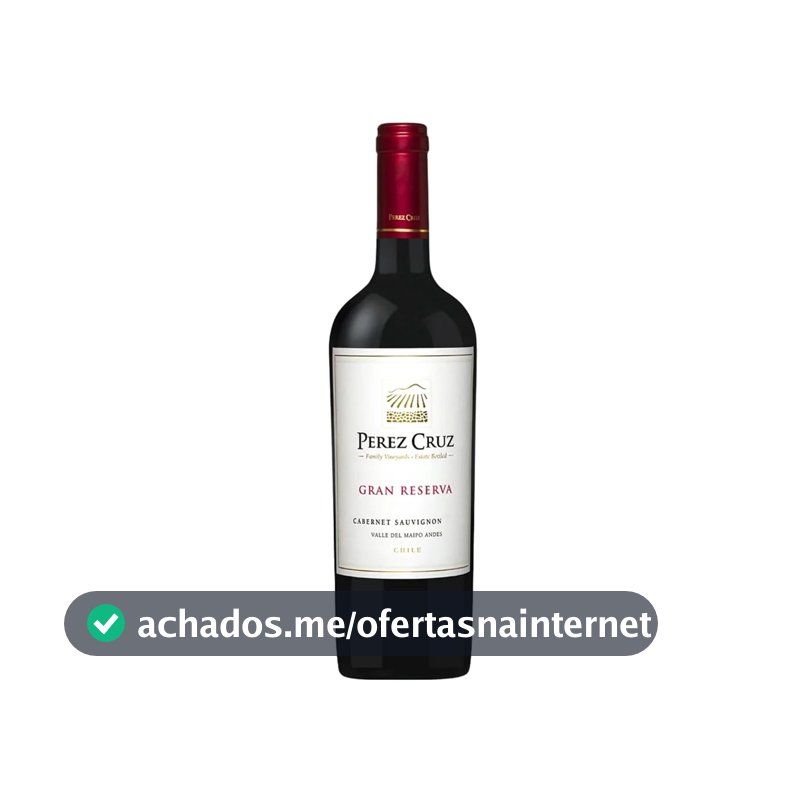Vinho Tinto Chileno Perez Cruz Gran Reserva Cabernet Sauvignon 375ml
