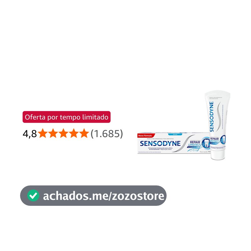 Creme dental Sensodyne Repair & Protect 100g