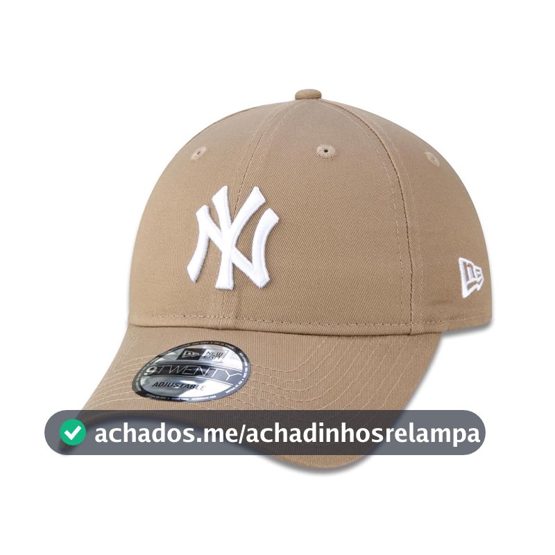 BONE 9TWENTY NEW YORK YANKEES MLB STRAPBACK PRETO New Era