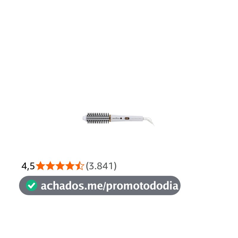 Britânia Escova Modeladora BEC04 2 em 1 Bivolt Plástico e Metal