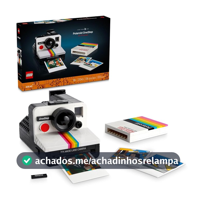 LEGO Set LEGO Ideas 21345 Câmara Polaroid OneStep SX-70 516 peças
