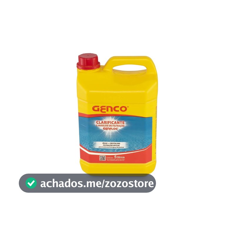 GENFLOC CLARIF/AUX. FILT.GENCO 5 LITROS