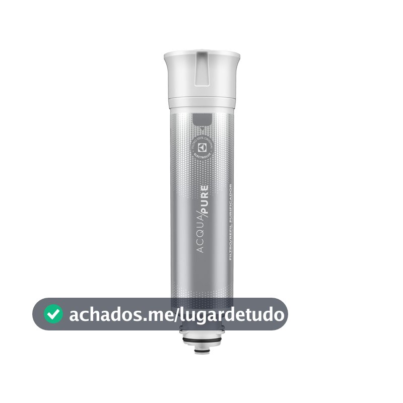Filtro/Refil Original de Água Acqua Pure para Purificador Electrolux PE12A/PE12B/PE12G/PE12V/PE12P