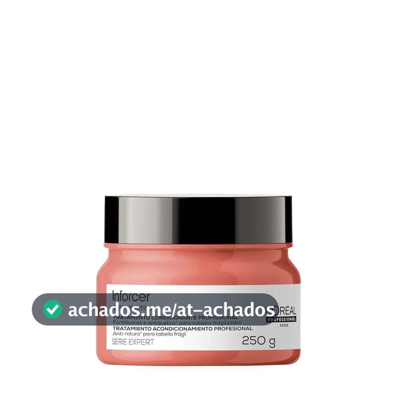 L'Oréal Professionnel Serie Expert Inforcer Máscara de Tratamento, Fortificante Anti-Quebra que Estimula o Crescimento e Previne a Queda, com Biotina e Vitamina B6 para Cabelos Frágeis, 250g