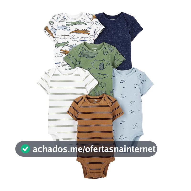 Body Body de manga curta Simple Joys by Carter'sMeninos