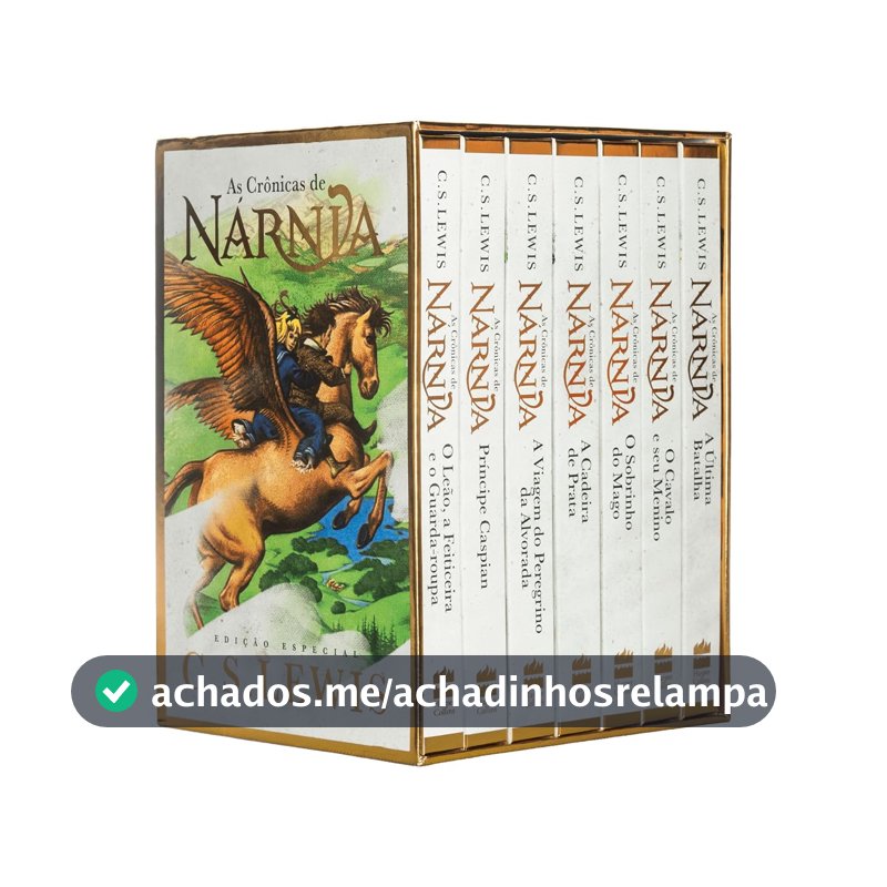 BOX As Crônicas de Nárnia - Edição de Luxo