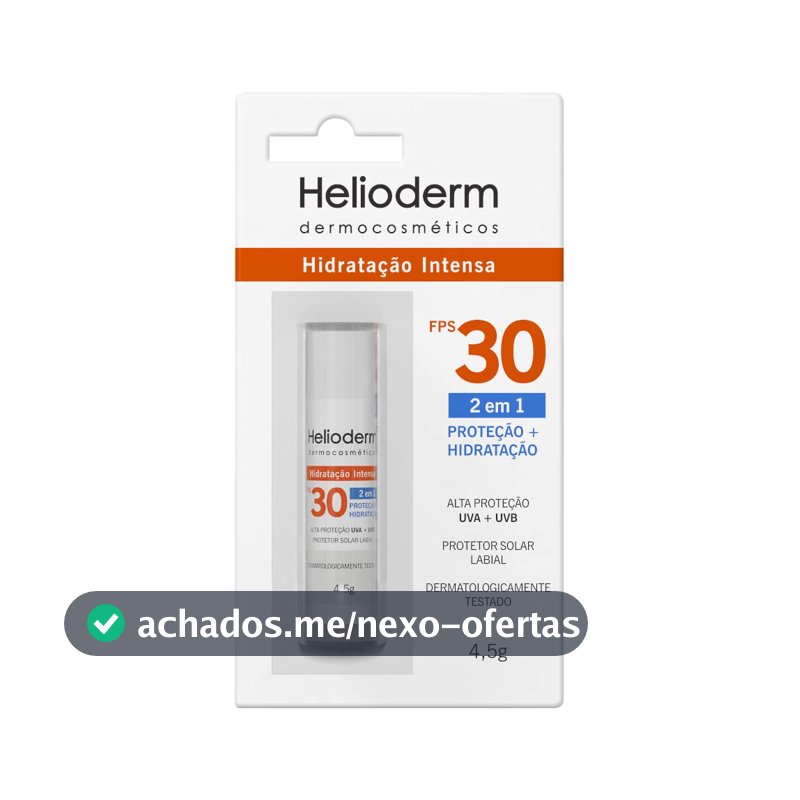 Hidratante Labial Helioderm FPS 30 4,5g