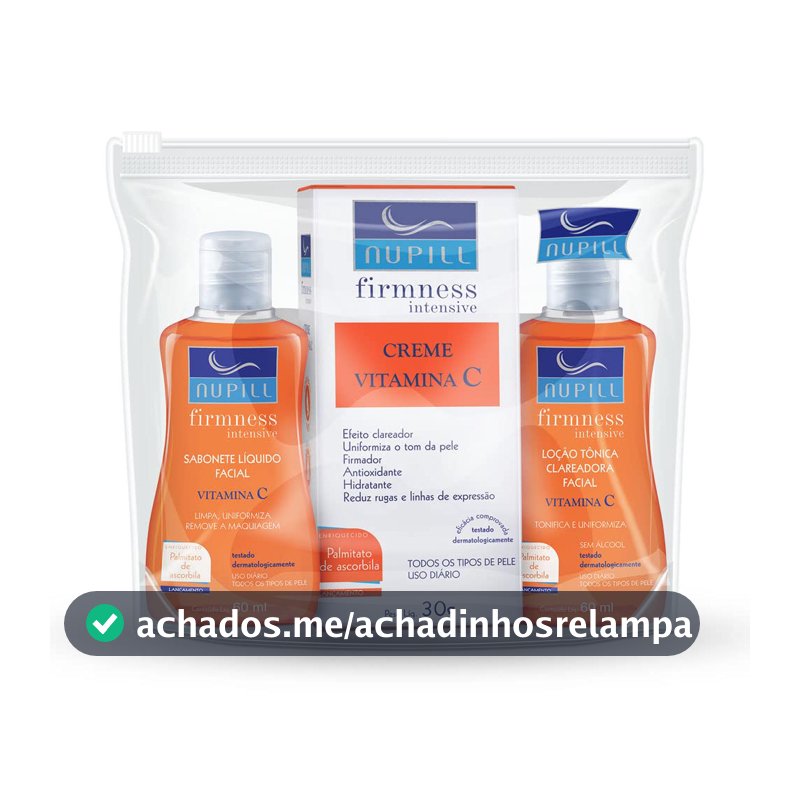 Kit de Cuidados com a Pele Nupill, Vitamina C