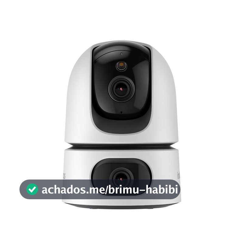 Câmera Inteligente 3MP IM4 Dual Full Color Intelbras