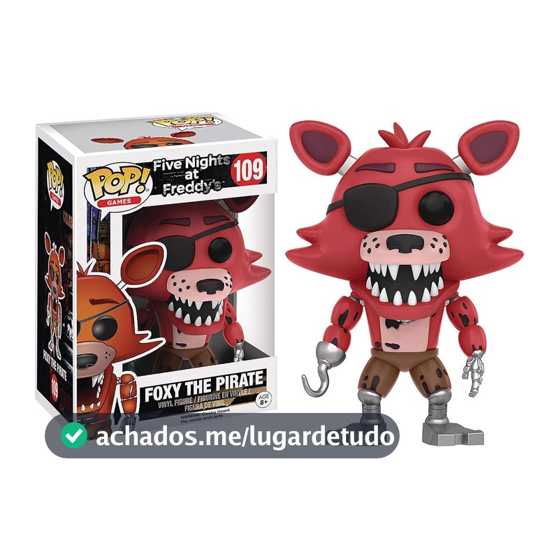 Funko Pop Games: Five Nights at Freddys Foxy The Pirate#109