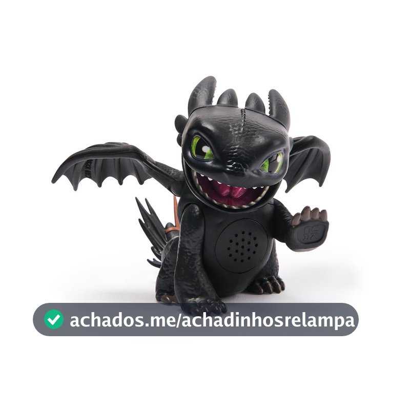 Sunny, Mini Boneco Banguela Interativo, Como Treinar o Seu Dragão
