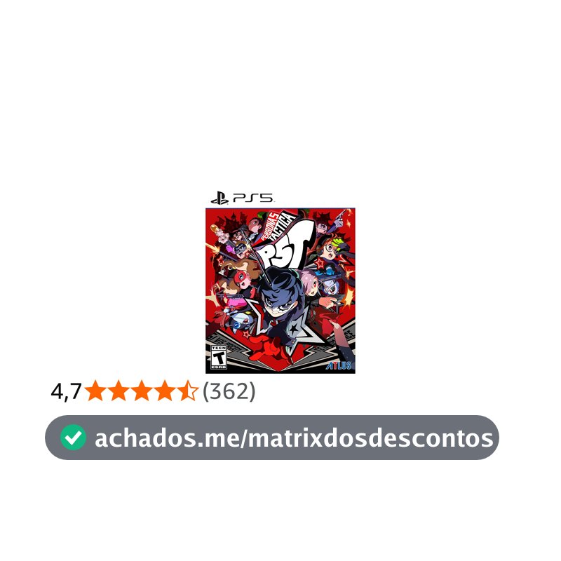 Persona 5 Tactica PlayStation 5