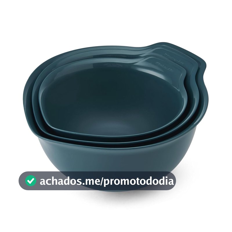 KitchenAid Tigelas de mistura de plástico de encaixe universal
