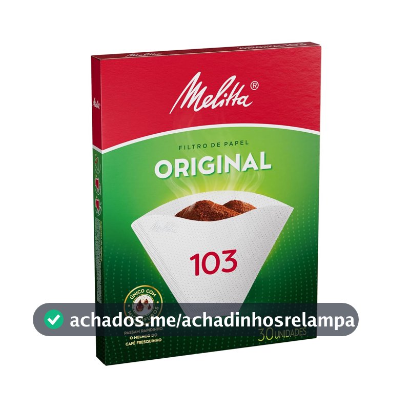 Filtro de Papel 103 Melitta 30 Unidades