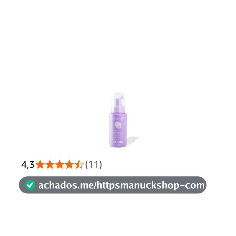 Océane - Espuma de Limpeza Facial para Gestantes - Maternity Foaming Cleanser 100ml