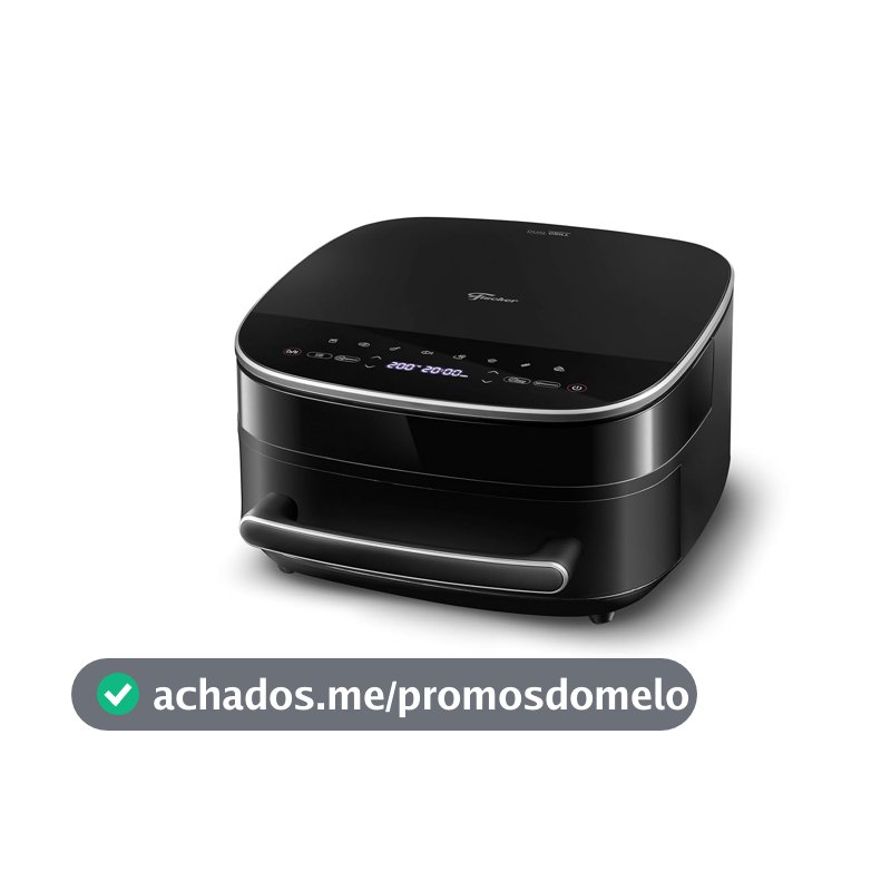 Fischer Air Fryer Dual Grill 6L Preto 127V 37005-104677