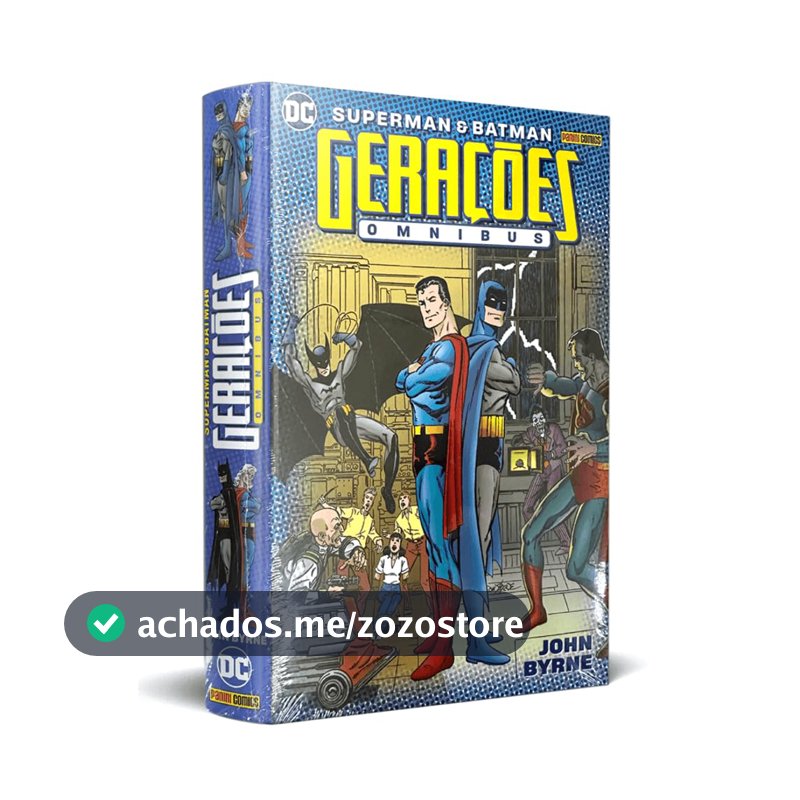 Livro - Superman & Batman: Gerações Omnibus - Novo/Lacrado