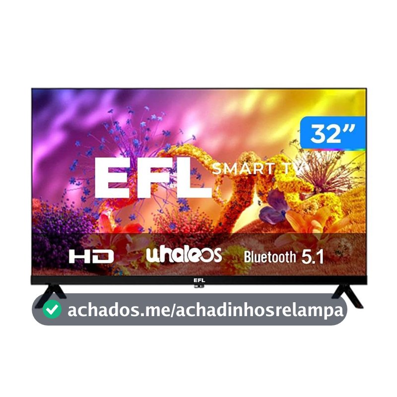 Smart TV 32" HD EFL DLED SX800 32SX800HD 3 HMDI 2 USB