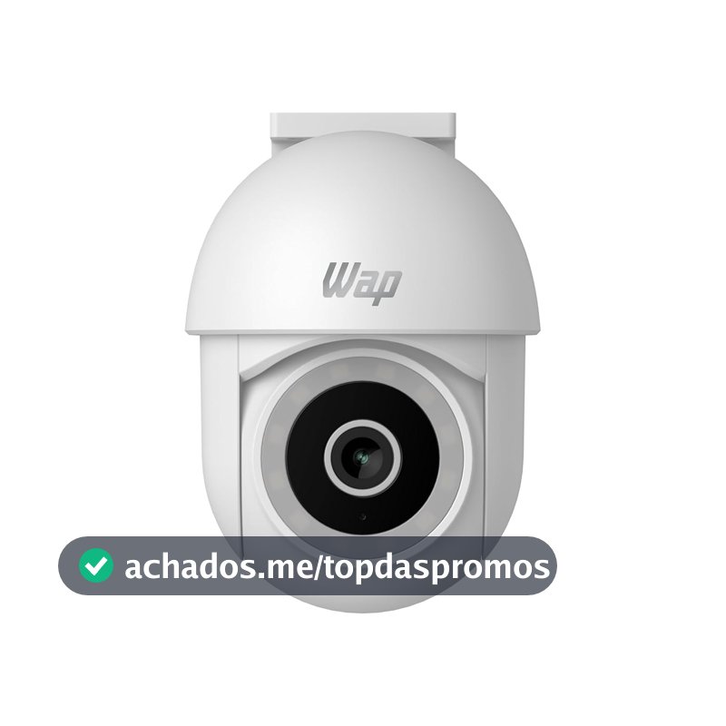 WAP Câmera de Segurança Lens 300 360°, Áudio Bidirecional, 5W, 5V